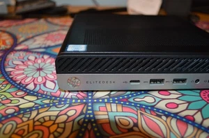 HP EliteDesk 800 G5 Mini PC - i7-9700 3GHz - 8 GB RAM 240 GB SSD Windows 11 Pro - Zdjęcie 1 z 6