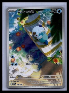 Oshawott - Illustrazione rara SV: White Flare 105/086 quasi nuova - Foto 1 di 2