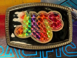 YES SONGS CPI CONCERT PRODUCTS INC VINTAGE 1970er ROCK & ROLL GÜRTELSCHNALLE - Bild 1 von 2