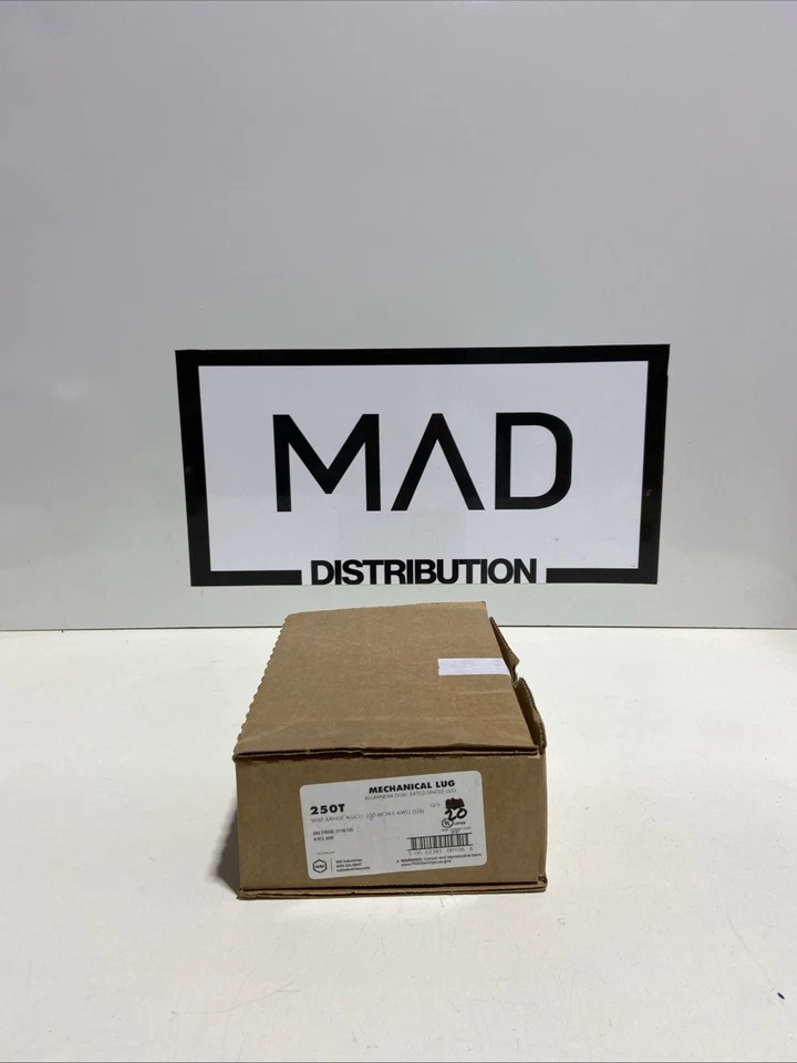 250T Dual Rated Mechanical Lug Box Of 20 - image 1 of 3
