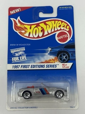 Hot Wheels 1997 First Editions Silver BMW Roadster #518 A7 - Image 1 of 4