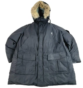 Abrigo Parka De Caza Con Capucha De Colección Browning Talla XL Plumón De Ganso Hecho en Canadá Para Hombres - Imagen 1 de 21