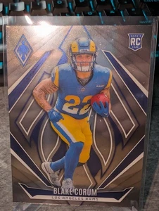 Blake Corum 2024 Panini Phoenix Rookie Card RC Los Angeles Raiders - Bild 1 von 2