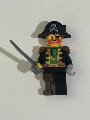 Vintage Lego Captain Red Beard Sword6267 6276 6286  Pirates LEGO Minifigure - Image 1 of 2