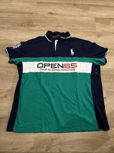 Polo Ralph Lauren Stadium Performance USA Offshore Rennen Rugby offen Herren Größe 2X - Bild 1 von 7