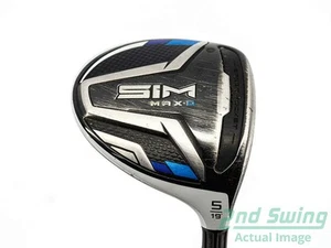TaylorMade SIM MAX-D Fairway Wood 5 Wood 5W 19° Graphite Senior Right 40.25in - Picture 1 of 8