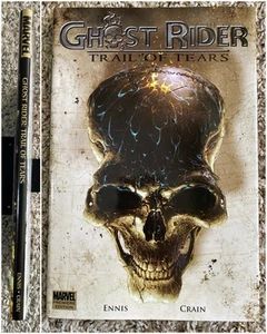 Ghost Rider Premiere HC - Trail of Tears - Garth Ennis Clayton Crain Marvel 1 6 - Picture 1 of 16