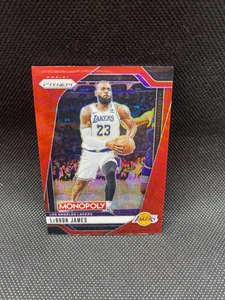 LeBron James 2024-25 Panini Prizm Monopoly Red Wave Prizm #43 LA Lakers - Picture 1 of 2