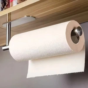 Selbstklebender Papierhandtuchhalter für Küchenschrank, Bad Tissue und Handtuch - Bild 1 von 10