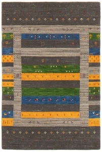 Vintage Hand-Knotted Area Rug 4'0" x 6'0" Traditional Wool Carpet - Picture 1 of 9