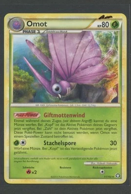 Omot non-holo | HGSS Triumph 11/102 Rare | Pokemon Karte Deutsch Near Mint 2011 - Bild 1 von 3