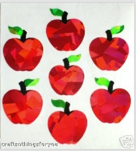 Sandylion VeRy RaRe Shiny Red & Green Apples - Out of Print Item H60 - Picture 1 of 1