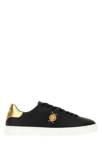 Versace schwarze Leder Sneaker neu & original - Bild 1 von 5