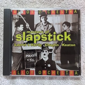 Masters of Slapstick Alloy Orchestra CD 1999 BMI Laurel Hardy Chaplin Keaton - Picture 1 of 3