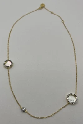 Freida Rothman Doble Estación Fregona y Pavé Negro 16-18 Pulgadas Collar Ajustable  Foto 1 de 3