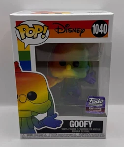 Funko Pop! Disney - Goofy #1040 Rainbow Pride Funko Hollywood Edición Exclusiva - Imagen 1 de 2