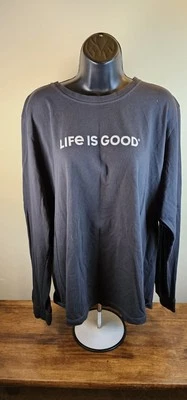 Life is Good - Long Sleeve Men'sT-Shirt - Size XXL  - Image 1 of 4