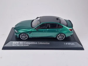 BMW M3 Competizione Berlina Isola di Man Verde 1/43 Minichamps 410020200 G80 - Foto 1 di 14