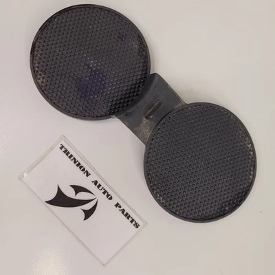 Volvo S40 2004-2007 consola central portavasos alfombrilla insertable negra OEM Foto 1 de 3