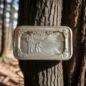 1973 1oz 999 Silver Bar By Mother Load Mint Happy Father's Day Vintage Art Bar - Picture 1 of 3