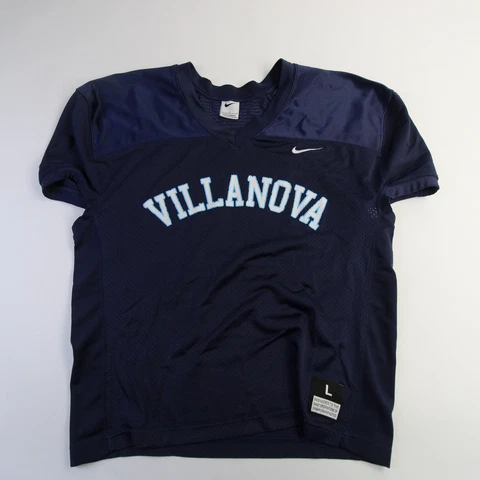 Villanova Wildcats Nike Practice Jersey - Football Men's Navy Used Cover