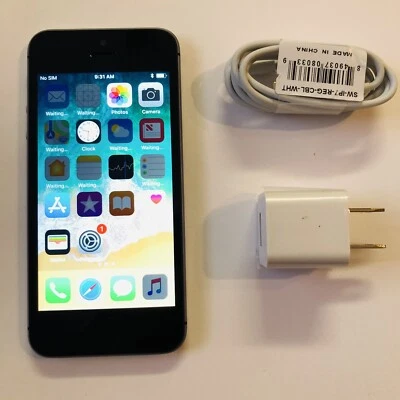 Apple iPhone 5s 16GB Space Gray Verizon GSM Unlocked A1533 Excellent Mint Great - Image 1 of 4