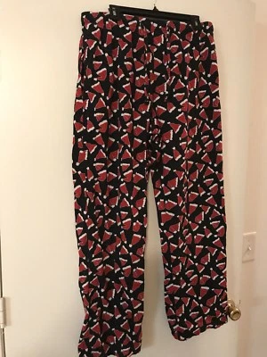 Mens Old Navy Pj Bottoms (Santa Hat Print ) - Image 1 of 2