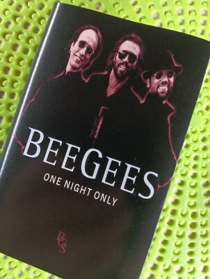 BEE GEES One Night Only Cassette Tape 1998 GREASE NIGHT FEVER STAYIN ALIVE Mint - Image 1 of 4