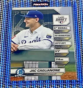 2024-2025 Bowman Draft BASEBALL Chrome Draft Night #BDN-5 Jac Caglianone RC FIRE - Foto 1 di 3