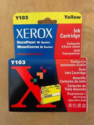 Xerox Y103 Yellow Ink Cartridge DocuPrint M Series WorkCentre M Series New - Image 1 of 3