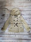 Authentic Burberry Kids/Girls Trench Coat Jacket- Size 6Y