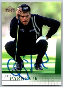 JESPER PARNEVIK Signed Autograph Golf Card 2001 PGA Upper Deck Golfing Card - Picture 1 of 2