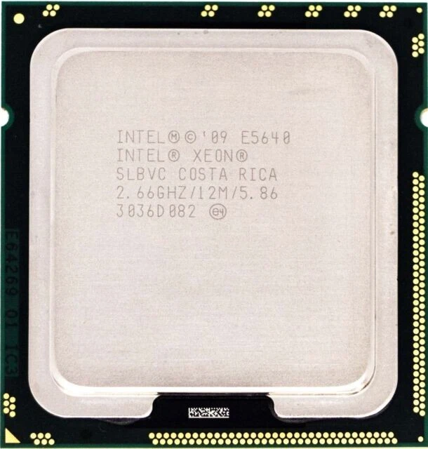 Intel Xeon E5640 Quad-Core CPU (12M Cache, 2.66GHz, 5.86 GT/s) - Image 1 of 1