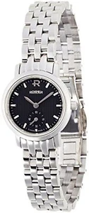 NEW Roamer of Switzerland 931855 41 55 90 Women's Odeon 24mm Black Dial SS Watch - Picture 1 of 5