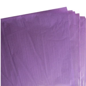 15x20" PURPLE TISSUE PAPER 375X500MM SOFT ACID FREE SHEETS FOR GIFT WRAPPING - Picture 1 of 4