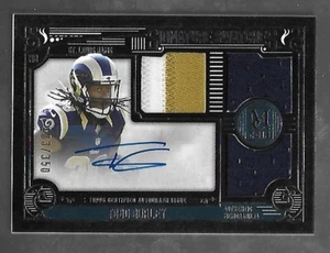 TODD GURLEY 2015 Topps Museum Collection Signature Swatches auto patch /350 - Picture 1 of 2