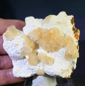 Thomsonite on Heulandite (#06) Fine Zeolite Specimen from India - Picture 1 of 4