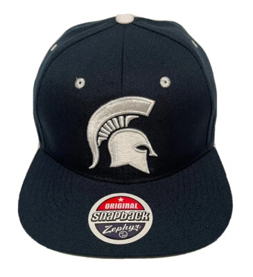 Zephyr NCAA Michigan State Spartans “Z11" Flat Bill SnapBack Hat BRAND NWT - Image 1 of 4