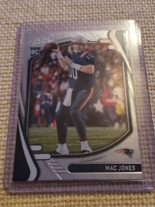 2021 Absolute Football #109 Mac Jones Rookie Card ๐๐ฅ Patriots - Picture 1 of 4