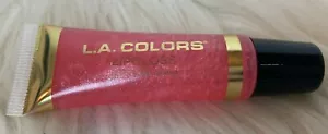Brillo de labios LA Colors rosa brillo .37 fl oz tubo maquillaje NUEVO descontinuado - Imagen 1 de 2