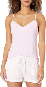 Calvin Klein Women's Modal Satin Lounge and Sleep Camisole Shirt-Pearly Pink-M - Picture 1 of 3