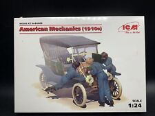 New ICM 24009  1/24 American Mechanics (1910s) 3 figures scale plastic model kit