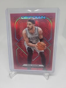 Enes Kanter 2020-21 Panini Obsidian ' Red Etch Parallel #52 - Picture 1 of 2