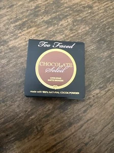 Too Faced Chocolate Soleil ~ Medium to Deep Matte Bronzer 2.5g/.08 oz AUTHENTIC  - Picture 1 of 4