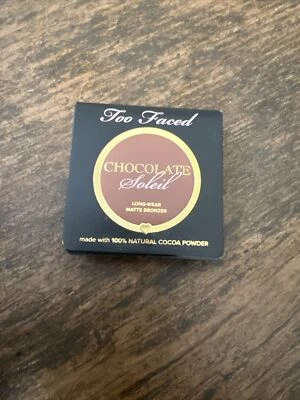 Too Faced Chocolate Soleil ~ Medium to Deep Matte Bronzer 2.5g/.08 oz AUTHENTIC  - Image 1 of 4