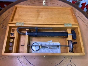 Vintage Bacharach True-Spot Smoke Tester Kit Model RCC-B In Original Wood Case - Picture 1 of 17