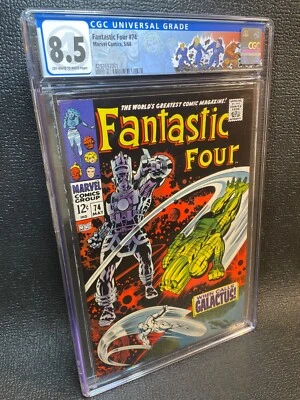 Marvel Comics: Fantastic Four #74 (1968) CGC 8.5 (Silver Surfer & Galactus) - Image 1 of 4