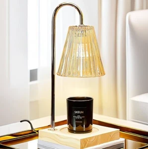 Candle Warmer Lamp with Timer Dimmable Candle Light Electric Candle Melter Decor - Picture 1 of 9