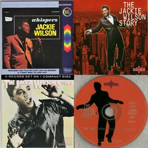 JACKIE WILSON STORY THE NEW YORK YEARS VOL 3 +2 RECORD SET +WHISPERS CD LOT OF 3 - Picture 1 of 7