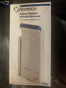 Norelco Fabric Steamer Wrinkle Remover Travel Dual Voltage Portable TS60 Nice - Picture 1 of 2